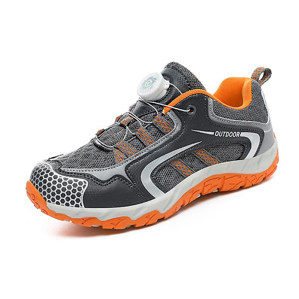 Dam vandringsskor Low-Top Sneakers för vandring utomhus 3D232 Gray 41