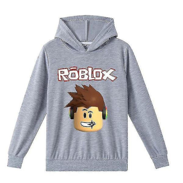 Roblox medelålders pojkar och flickor och hösttröja-1 A Red 140cm
