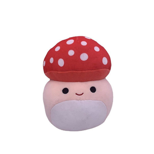 20 cm Squishmallow mjuk leksak röd svamp