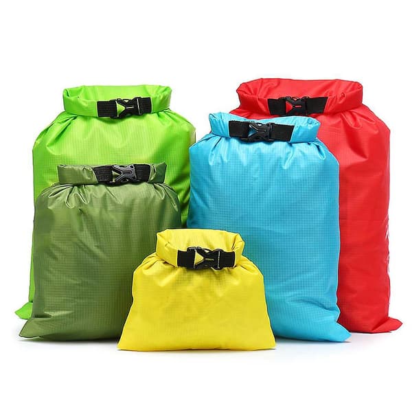 5 st Vattentät väska Set Förvaring Roll Top Dry Bag Set one