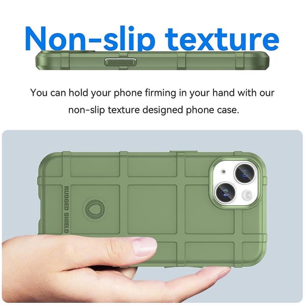 TPU phone case för iPhone 15 Plus Green