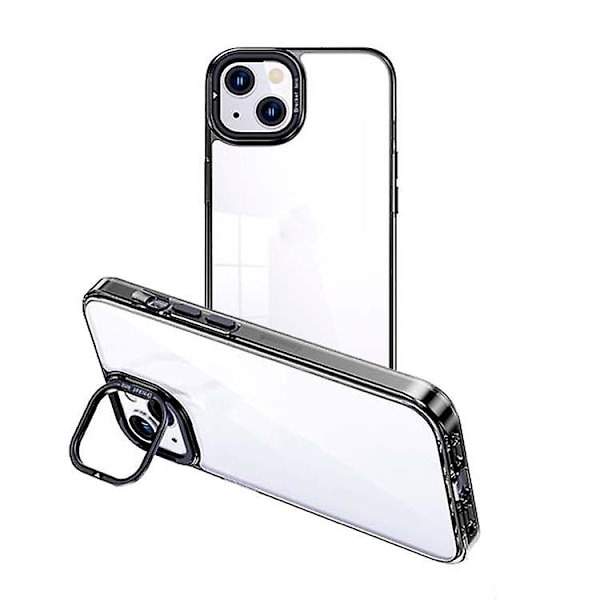 Invisible Holder Phone case För iPhone 15 Plus Black
