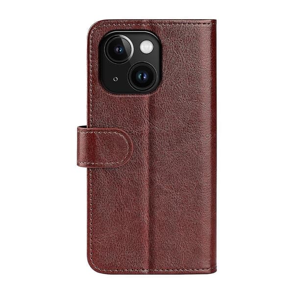 R64 Texture Case för iPhone 15 Brown