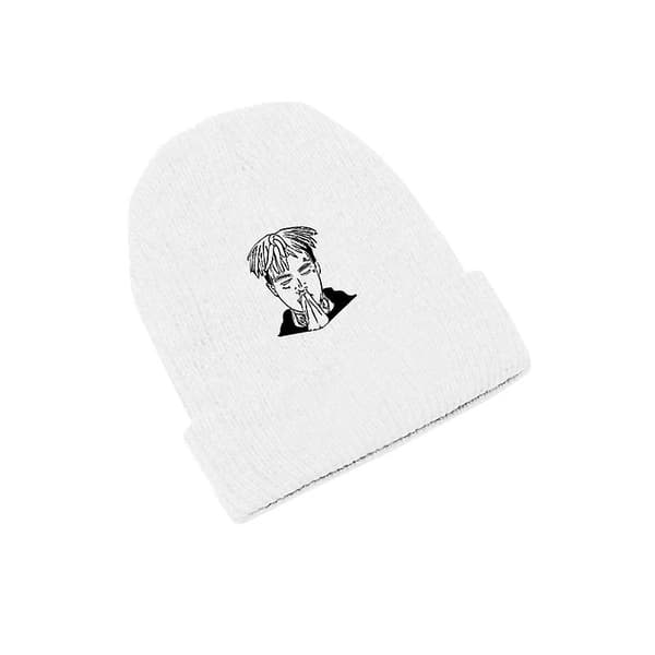 Xxxtentacion höst och vinter stickad mössa i ull 4