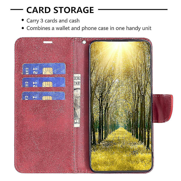 Phone case till Xiaomi Redmi 12c Red