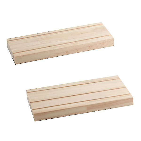 Trä Display Fack Hänge Örhängen Kort Hänge Display Kort 3 platser