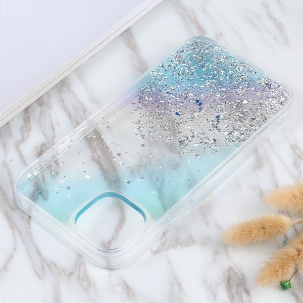 TPU+PC phone case för iPhone 15 Blue