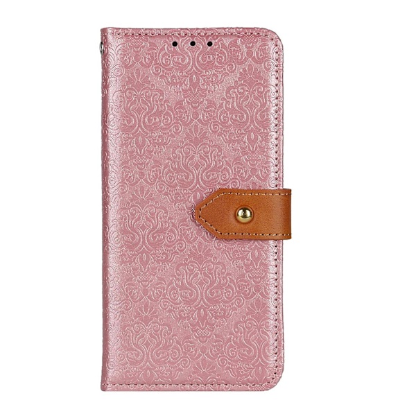 Präglat phone case för iPhone 15 Plus Pink