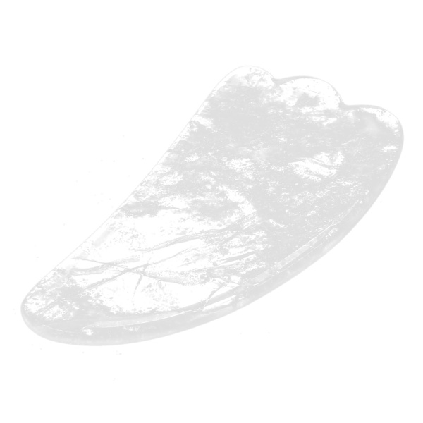 Natural Crystal Gua Sha Board Spa Akupunkturterapi Sten Gua Sha Skrapande Massageverktyg null none