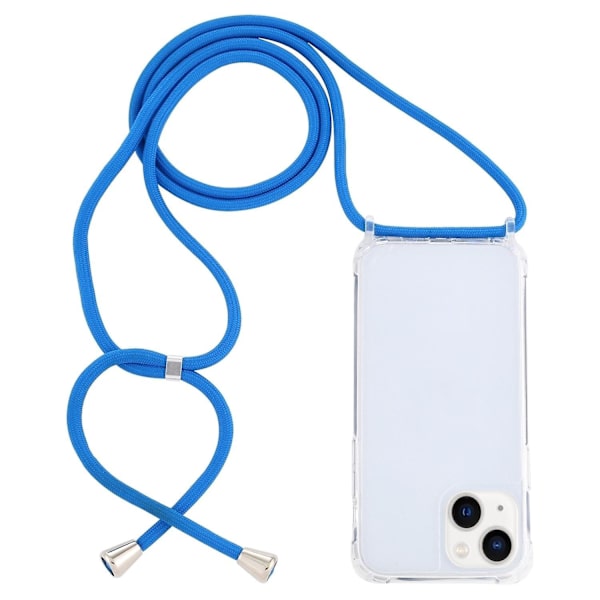 Akrylairbag Stötsäkert case för iPhone 15 Plus Blue