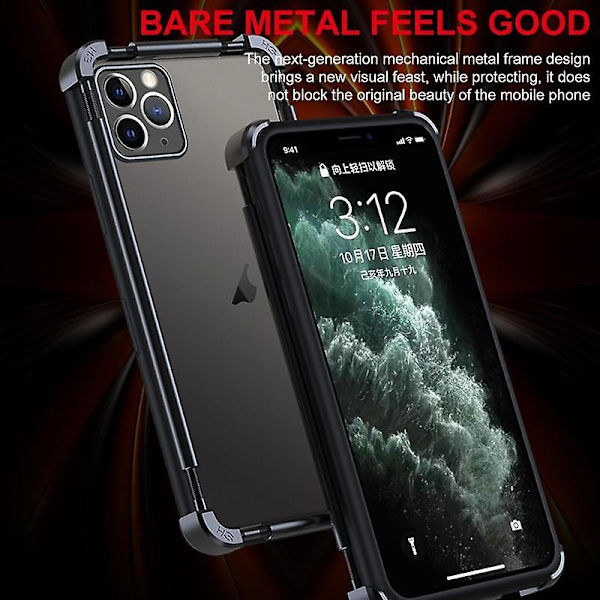 Skyddsram i metall för iPhone 15 Plus null none