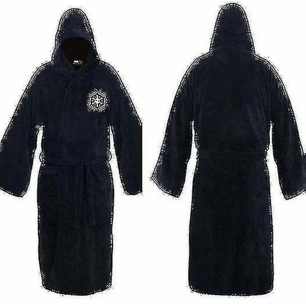 Star War Badrock Jedi Sith Huva Morgonrock Kappa Mjuk fleece Morgonrock Julklappq M