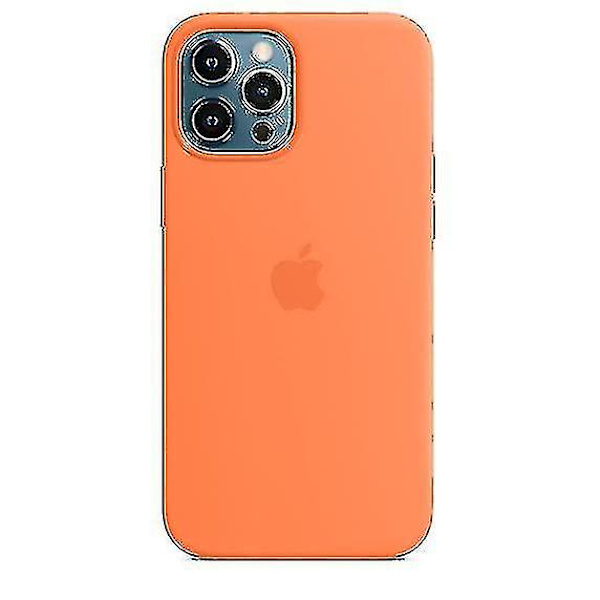 Case Med Magsafe För Iphone 12 Pro Max Light Orange none