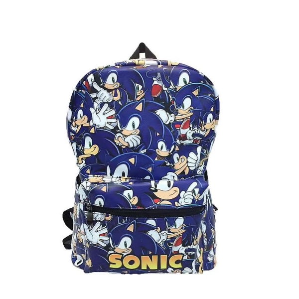 Sonic The Hedgehog tredelad studentryggsäck Style.10