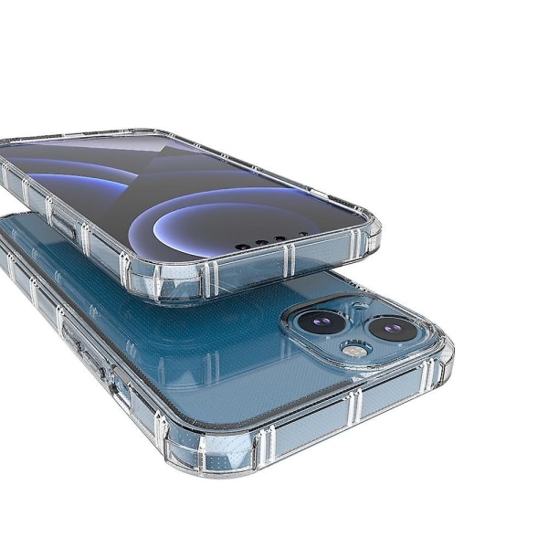 Anti-fall TPU phone case för iPhone 15 null none