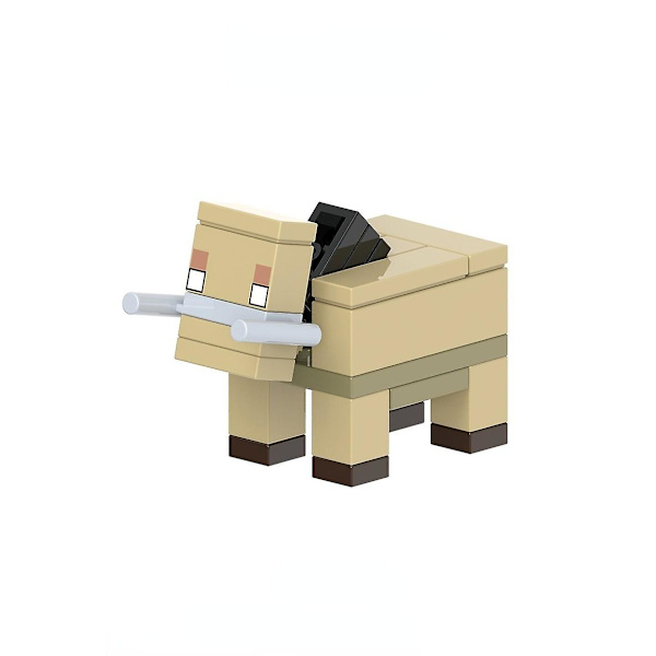minecraft bygga leksak partikel pussel byggsten