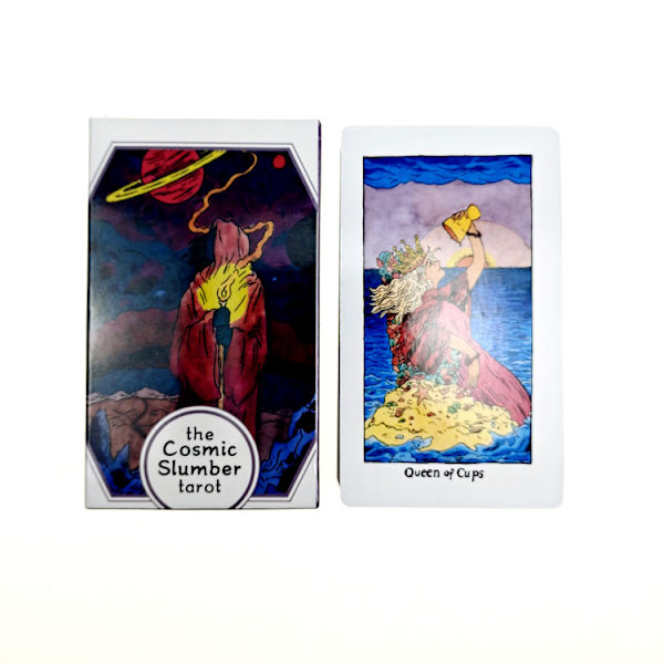 Kosmisk slummer Tarotkort för divination