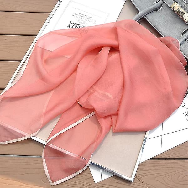 Damer Enfärgad Enfärgad Solid Tight Långt pannband Watermelon red