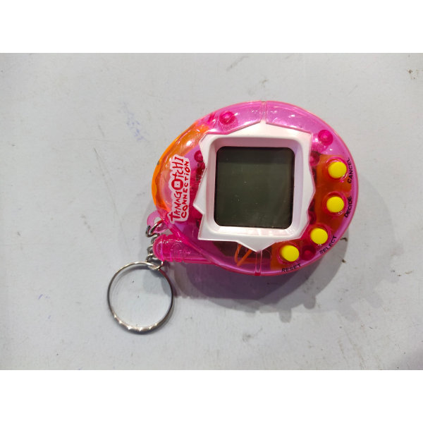Nostalgisk Tamagotchi Nya 49 husdjur i 1 virtuellt cyber-slumpmässigt Pet Toy Tiny Game Clear rose red
