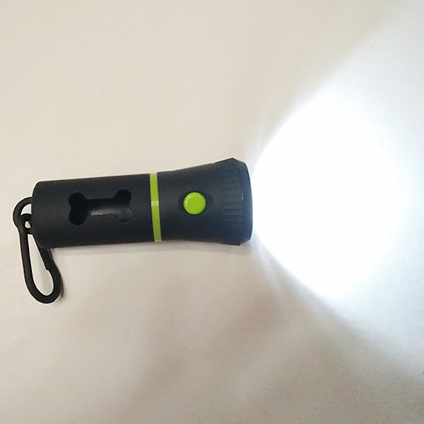 Hund Bajspåse Dispenser Med Led Ficklampa Rengöring Avfall Soplåda För Carrie null none