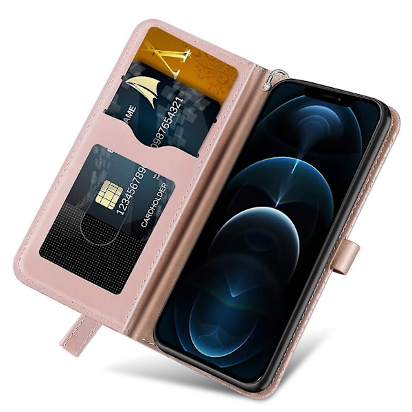 Case med reliefmönster för iPhone 15 Plus Multicolor