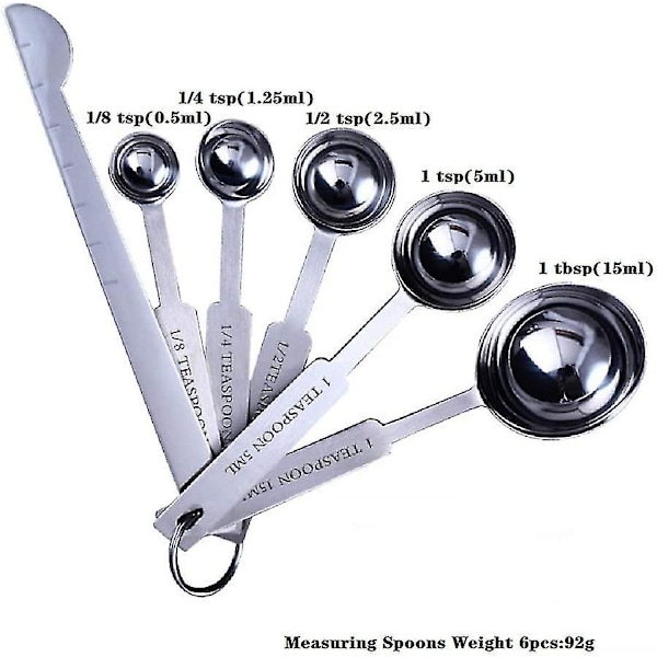Ensembler De Cuillres Doser 10 Cuillres Et Tasses Mesurer En Acier Inoxidable Avec Mesure Rgle Cuillres Mesurer Cuillere Mesure Pour La null none