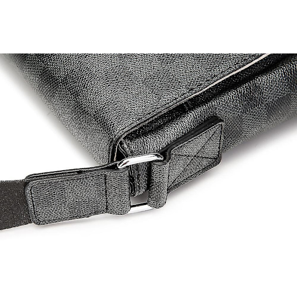 Läderpläterad axel Crossbody-väska unisex null none