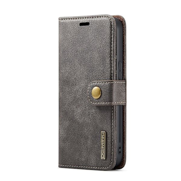 Crazy Horse Case för iPhone 15 Grey