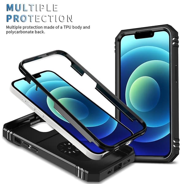 Sliding Camshield phone case för iPhone 15 Black