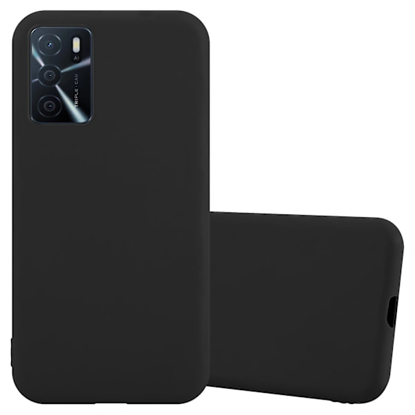 Oppo A16s / A54s Hülle Handy Cover TPU- case - matta färger CANDY RED A16s / A54s