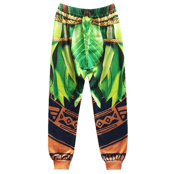 Moana Maui Kostym Pyjamas Set Barn Pojkar Nattklänning Sovkläder Outfit 9-10 Years