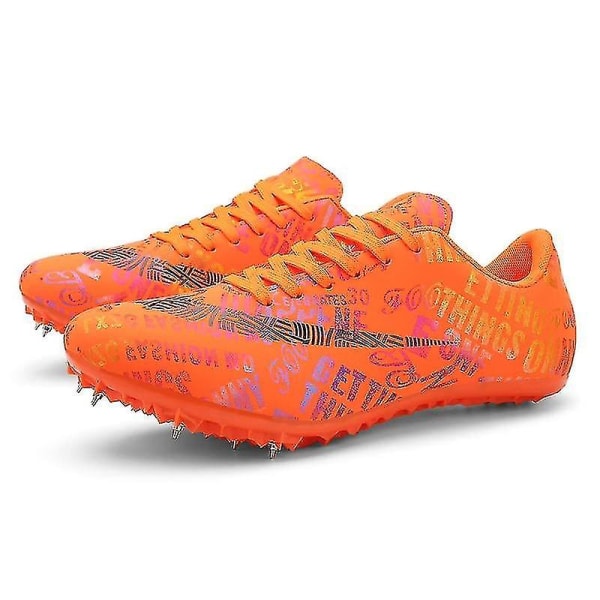 Professionella Sport Spikes Skor För Friidrott orange 44