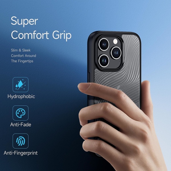Frosted Feel Phone case För iPhone 15 Pro null none