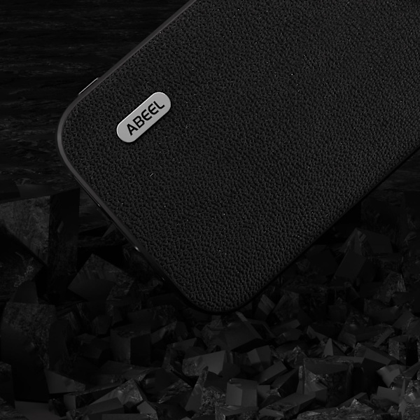 ABEEL Luolai-serien phone case för iPhone 15 Black