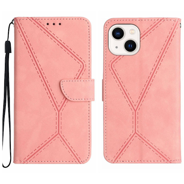 Sydd präglad case för iPhone 15 Plus Pink