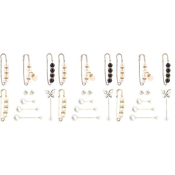 30 st Kjol Midja Modifiering Pin Midja Indragbar Pin Justerbar Brosch As Shown 8.5X2X1.5cm