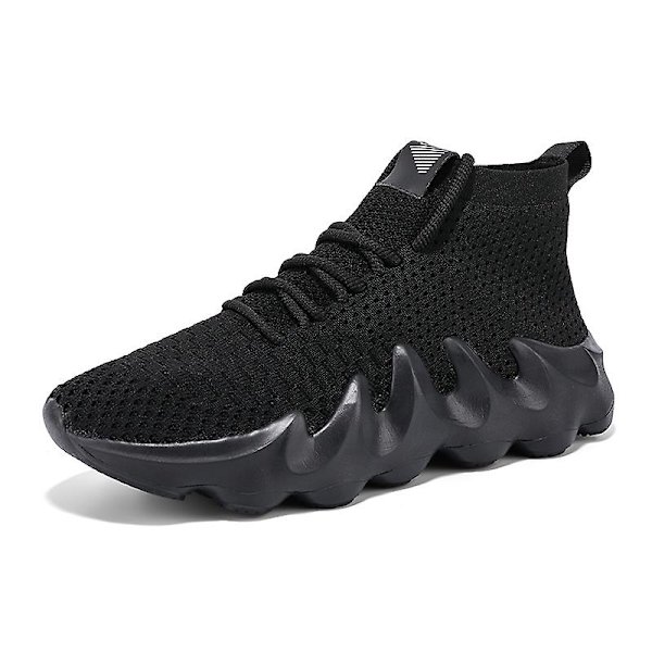 Sneakers för kvinnor Halkfria Coconut Skor Löparskor L450 Black 43