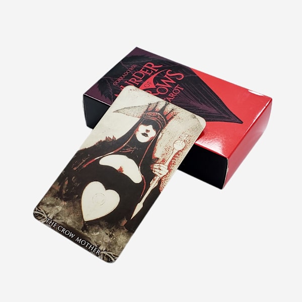 Mord på kråkor Oracle Tarot Card