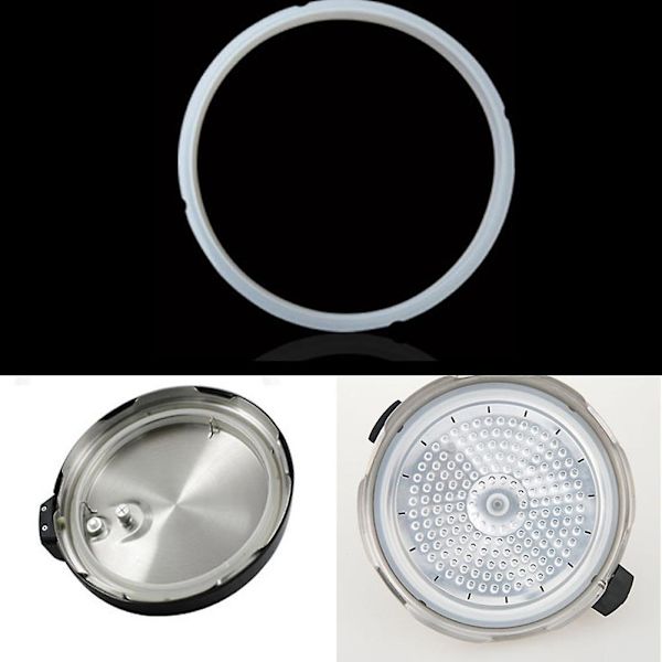 2/2,8/4/5/6l silikongryta tätningsring Byte för elektrisk tryckkokare 2.8L