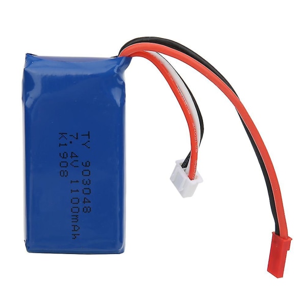 Universal litiumbatteri 7,4v 1100mah Passar för Wltoys A949 A959 A969 A979 K929 Rc modellfordon null none