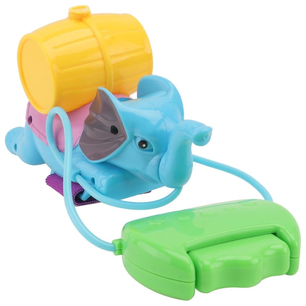 Vatten Fighting Elephant Bath Toy Toddler Badkar Leksaker As Shown 17X9cm