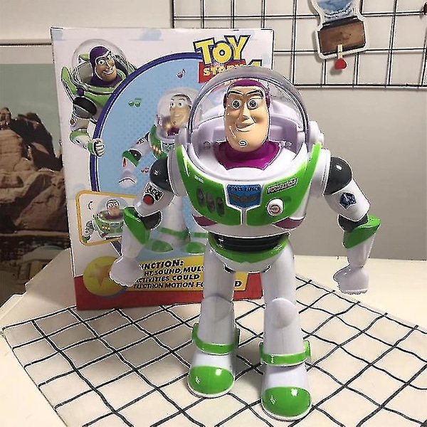 Buzz Lightyear Actionfigur Interactives Talking Disney Posable Character A
