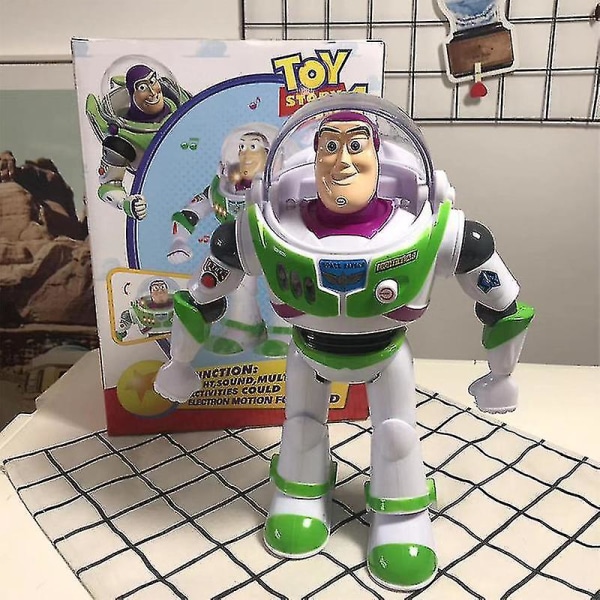 Buzz Lightyear Actionfigur Interactives Talking Disney Posable Character Second Generation