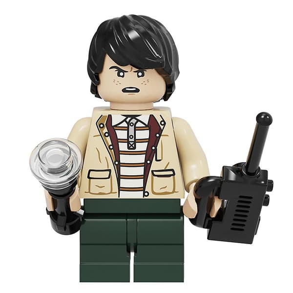 8 st Stranger Things monterade leksak byggstenar Humanoid små figurer Set Barngåva null none