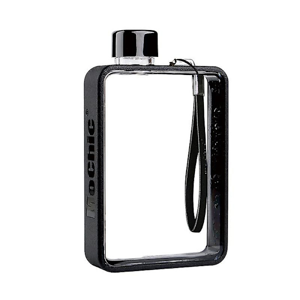 A5 platt vattenflaskkopp Grillar Portable Korean Creative A5 platt papperskopp 380 ml flaskor null none