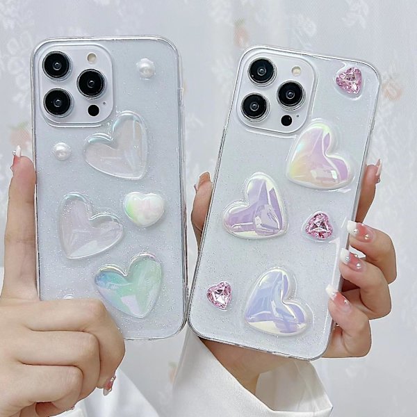 Love TPU- case för iPhone 15 Pro Multicolor