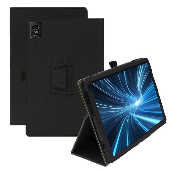 2-vikt case i läder för Tcl Nxtpaper 11 Dark Blue