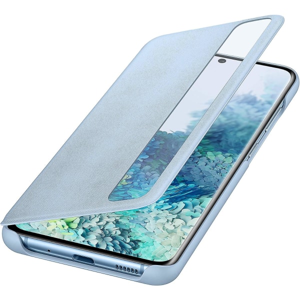 S20 | S20 5g Clear Vision Cover / Case - Himmelsblå null none