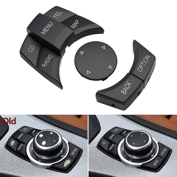 Interiör Bil Cic Idrive Multimedia Knapp Knapp För- X1 X5 X6 E-serien E87 E90 E91 E92 E60 E84 E70 null none