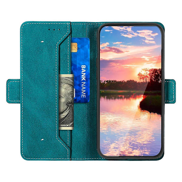 RFID- phone case för iPhone 15 Plus Dark green